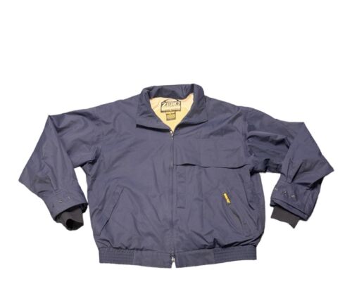 GORE-TEX ZERO RESTRICTION GolfMen´s L Long Sleeve Jacket Full Zip Navy Blue