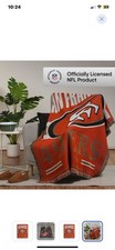 FOCO San Francisco 49ers NFL Throw Blanket Red Gold White Black Logo
