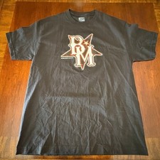 Camiseta Shorty's Black Magic Grip Tape Grande Negra BM Logo Skateboarding Tee