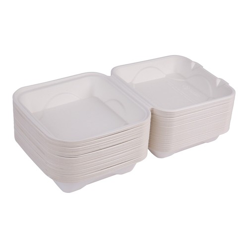 Eco-Products Vanguard Clamshell Box 200/Carton (EP-HC81NFA) - Picture 7 of 7