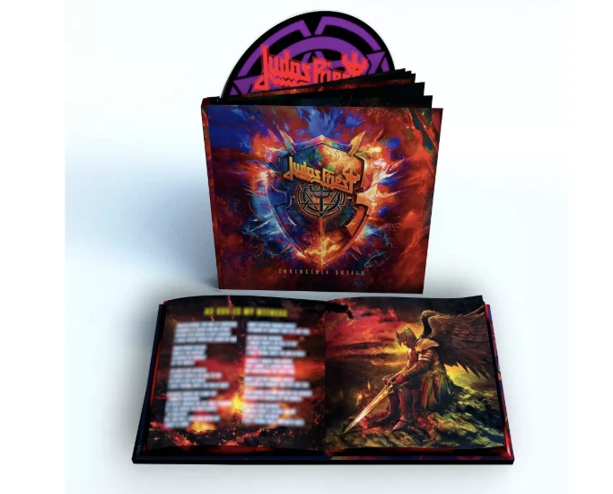 Judas Priest - Invincible Shield (Exclusive Deluxe CD, 3 Extra Songs) - NEW !!!