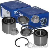 2X GSP RADLAGER-SATZ Hinten Beidseitig Passend FÜR Opel Corsa Tigra Links+Rechts