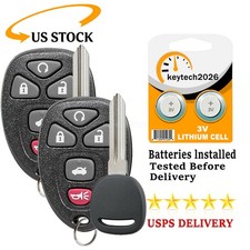 2 Replacement Car Key Remote Fob 5b For Pontiac Grand Prix G5 G6 2007 2008 2009 2 Replacement Car Key Remote Fob 5b For Pontiac Grand Prix G5 G6 2007 2008 2009
