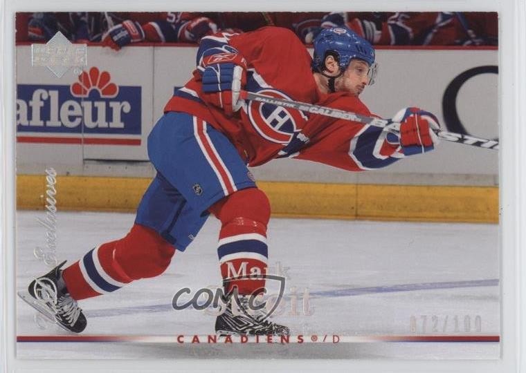2007-08 Upper Deck UD Exclusives 72/100 Mark Streit #159 1d3a