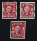CKStamps: US Stamps Collection Scott#319 320 2c Washington Mint H OG