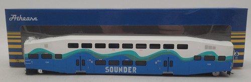 Coche de control Athearn 29710 escala HO Sounder Bombardier #104 LN/caja | Condition: Used