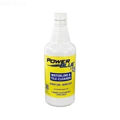 JACK'S MAGIC Quart Bottle Power Blue  Water Line & Tile Cleaner