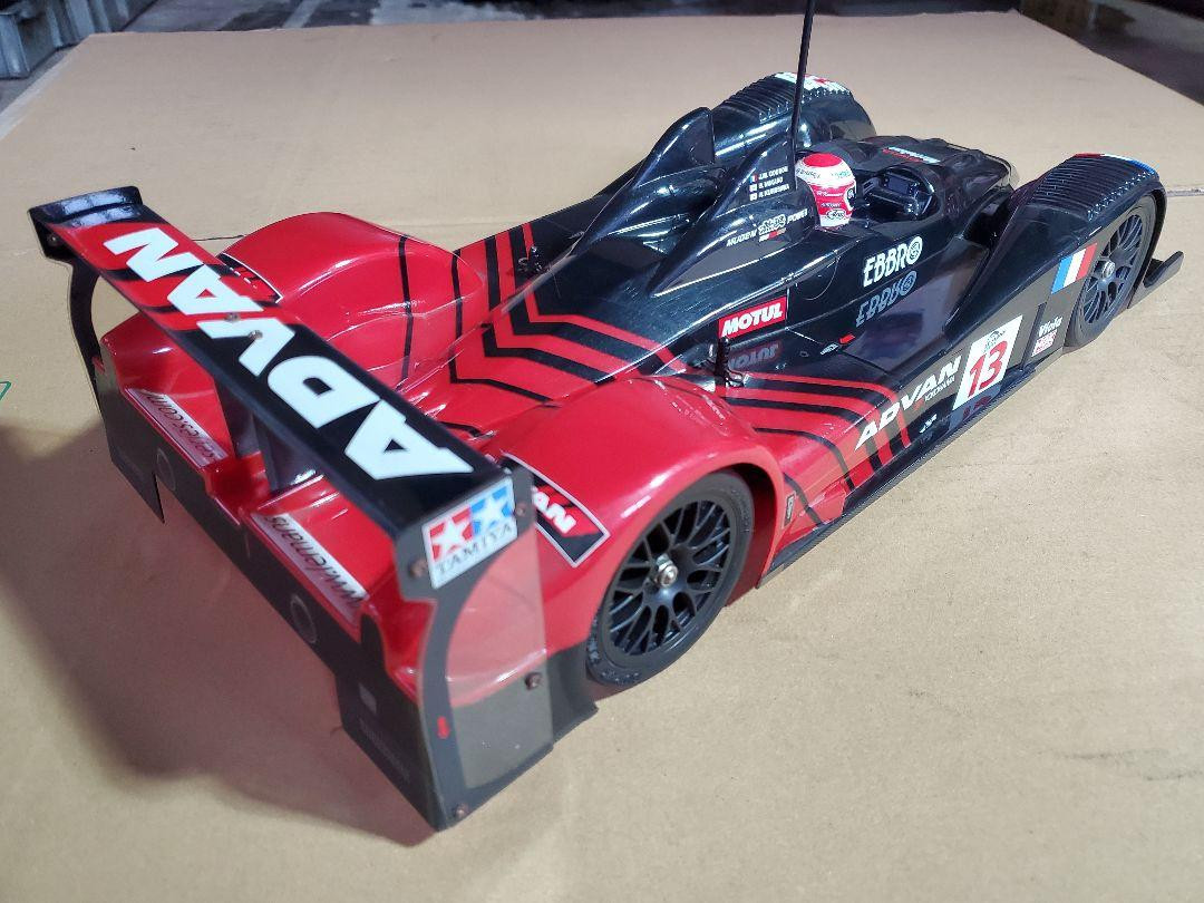 Tamiya F103GT ADVAN Courage LC70 Mugen with radio control Tamiya F103GT ADVAN Courage LC70 Mugen with radio control
