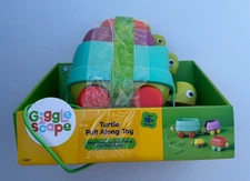 Gigglescape Turtle Pull-Along Toy – Classic Toddler Learning Toy (Read Below)