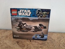 LEGO® Star Wars: 75436 Der Mandalorianer und Grogu auf ihrem Speeder Bike™ ! NEU