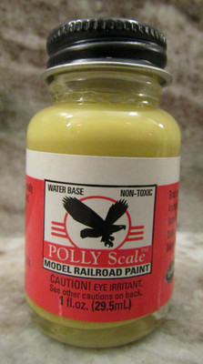 FLOQUIL POLLY SCALE RAILROAD COLORS MODEL PAINT 1oz 1 OUNCE - E/L YELLOW