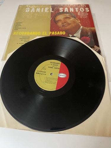DANIEL SANTOS RECORDANDO EL PASADO VINYL LP DESPEDIDA, AMOR, DESESPERACION, OLGA - Foto 4 di 4