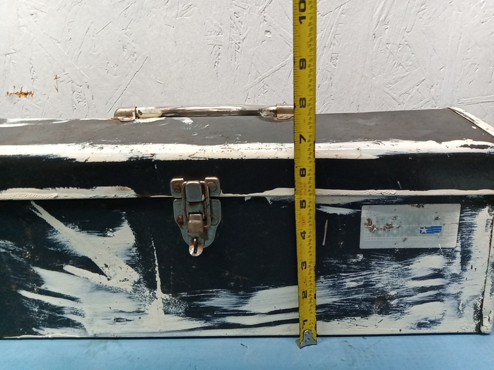 Vintage Workmans Choice Metal Tool Box (LL) | eBay