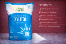 Health Garden Birch Xylitol Sweetener 5lb All Natural Sugar Free Non GMO
