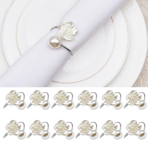 Anelli Tovagliolo Decorazione Perla Alta Qualit�� Decorazione Tavola Matrimonio