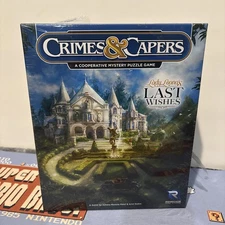 Crimes & Capers Lady Leona's Last Wishes Board Game