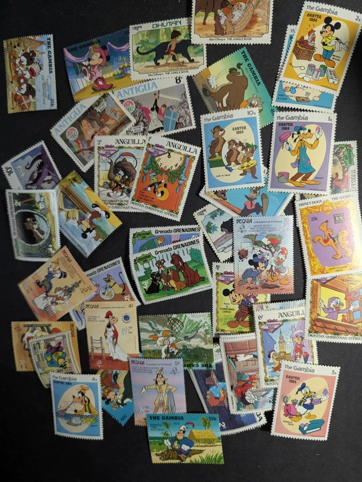 ¡Gran cantidad de estampillas de Disney! - Muchos juegos - Muchos diferentes - Hojas - 85 fotos Foto 4 de 4