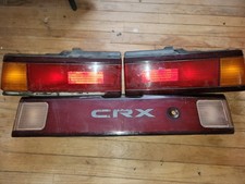 1988-1991 Honda Crx Si Tail Lights And Center Piece