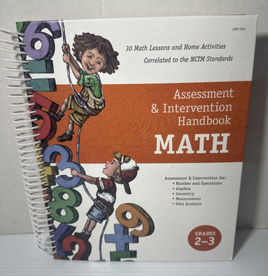 Assessment & Intervention Handbook Math Grades 2-3 Learning Resources HC Spiral