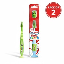 Image of Aquafresh Little Teeth 3-5 Years Toothbrush pack of 2