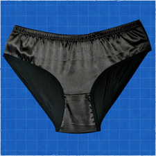 Satin Womens Knickers  Soft Stretch Briefs Multi Colour Sizes S-XXL