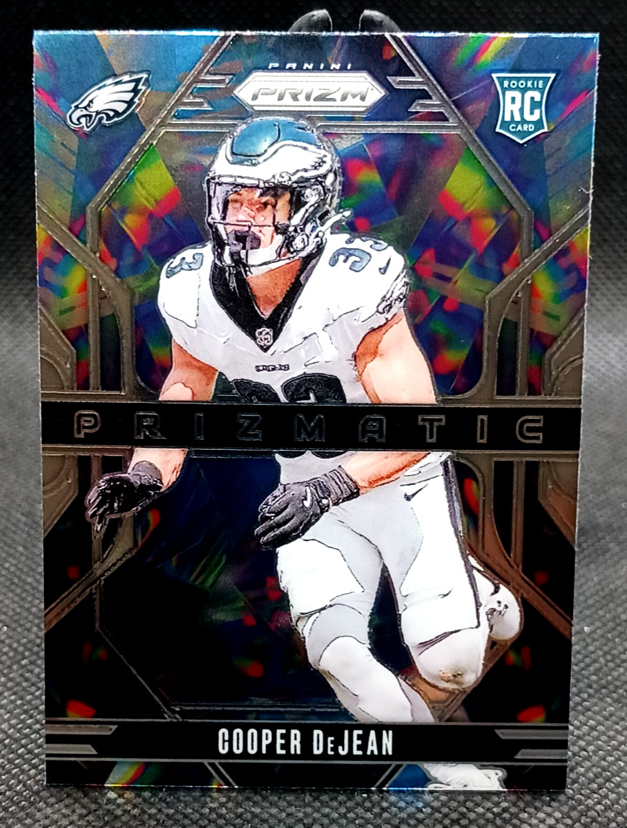 2024 Prizm Prizmatic Insert - Cooper DeJean RC #6 Philadelphia Eagles