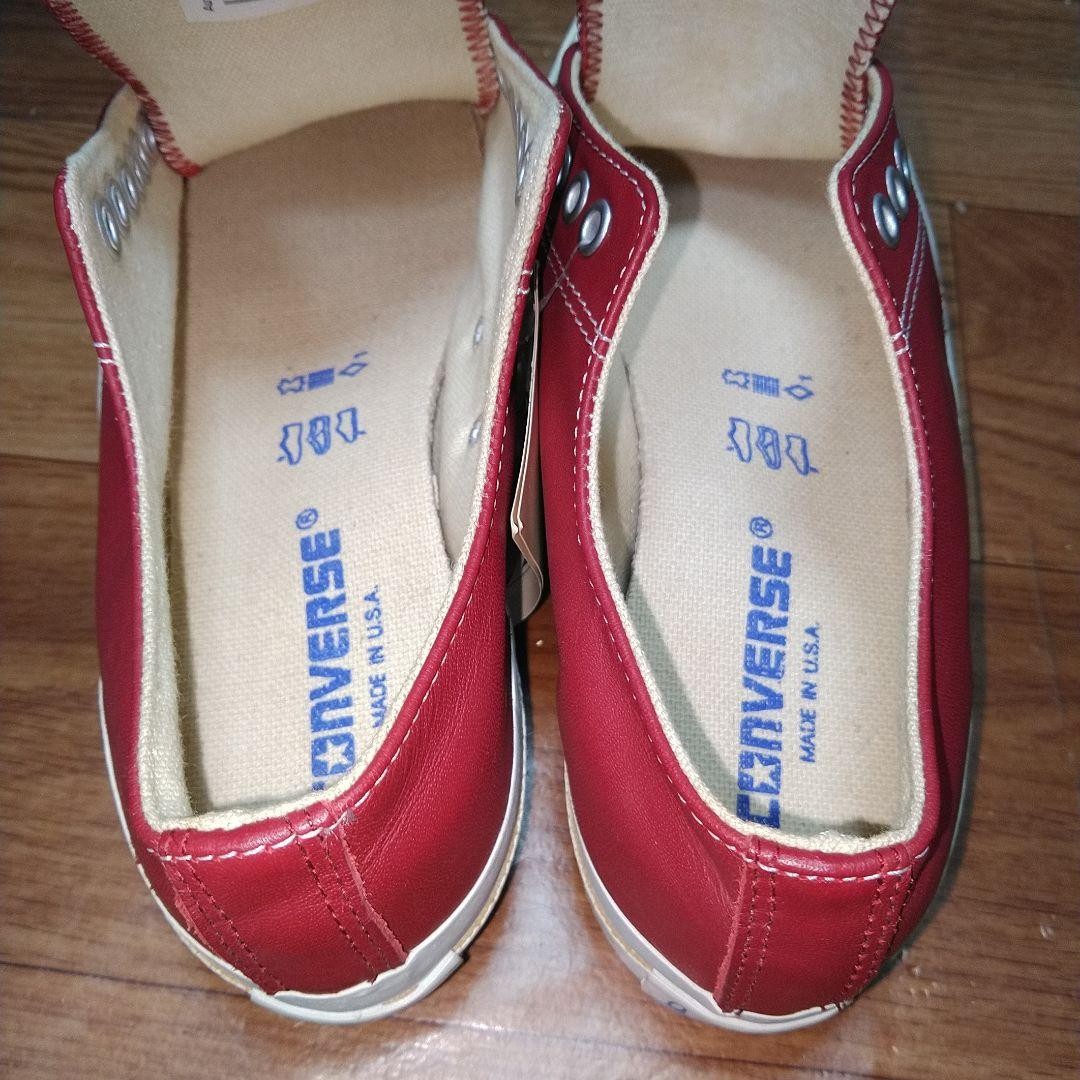 Deadstock Vintage 90's Converse Jack Purcell Red Made in USA