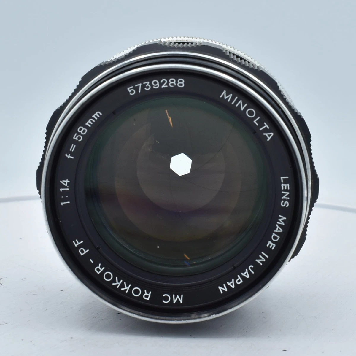 Minolta Rokkor PF 58mm Focal f/1.4 Camera Lenses for sale | eBay