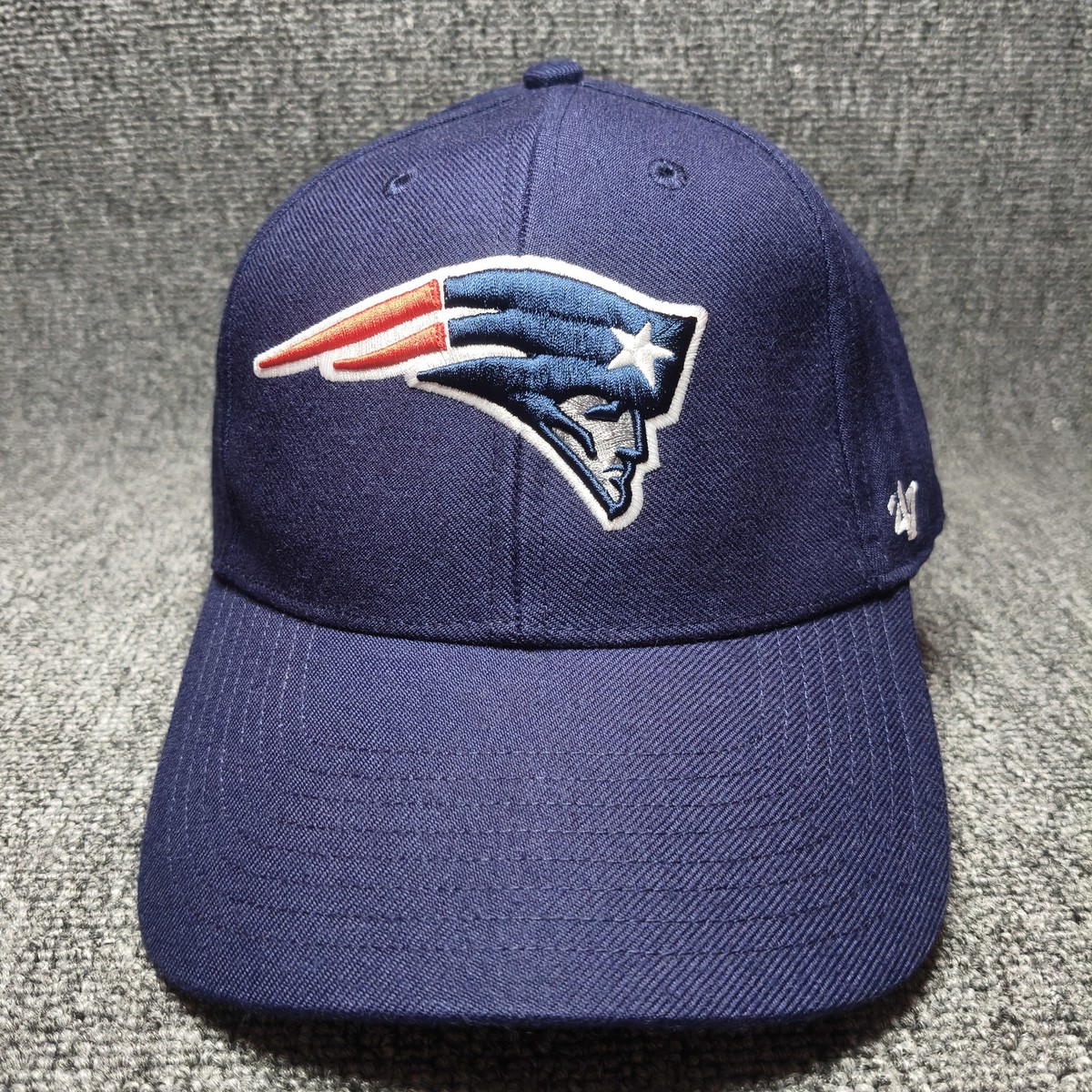 '47 Brand New England Patriots NFL Navy Strapback Cap Hat