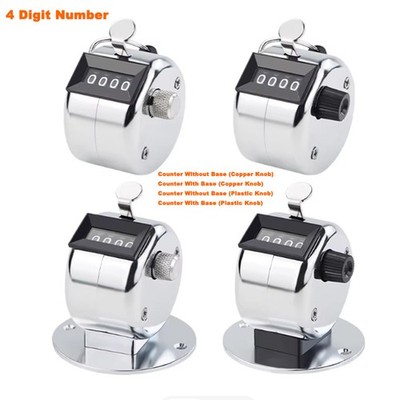   4-stelliger mechanischer Zähler Handfläche Finger Zählen Clicker Werkzeug