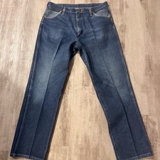 Vintage 60s Blue Denim Wrangler Jeans