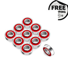 10 Pcs Flanged Ball Bearings ID 5/8" X OD 1-3/8", Applicable for Lawn Mowe NEW