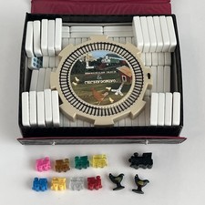 Caja de Sonido Doble Doce Dominó Estuche Original 91 Pollos Tren Mexicano