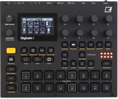 Elektron Digitakt II 16-track Stereo Drum Computer and Sampler
