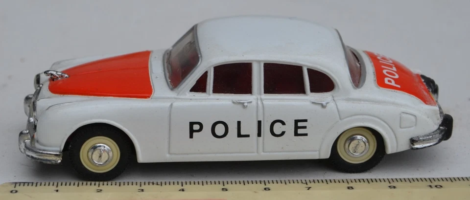 Jaguar MK2 police du staffordshire 1/43 d'origine corgi classics 96685 - Photo 4/4