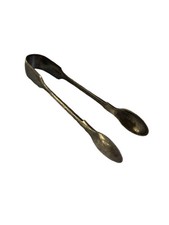 Antique Sterling Silver Sugar Tongs 22g Hallmarked Vintage Pre-Owned Collectible