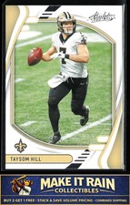 Taysom Hill 2021 Panini Absolute #68 New Orleans Saints Football