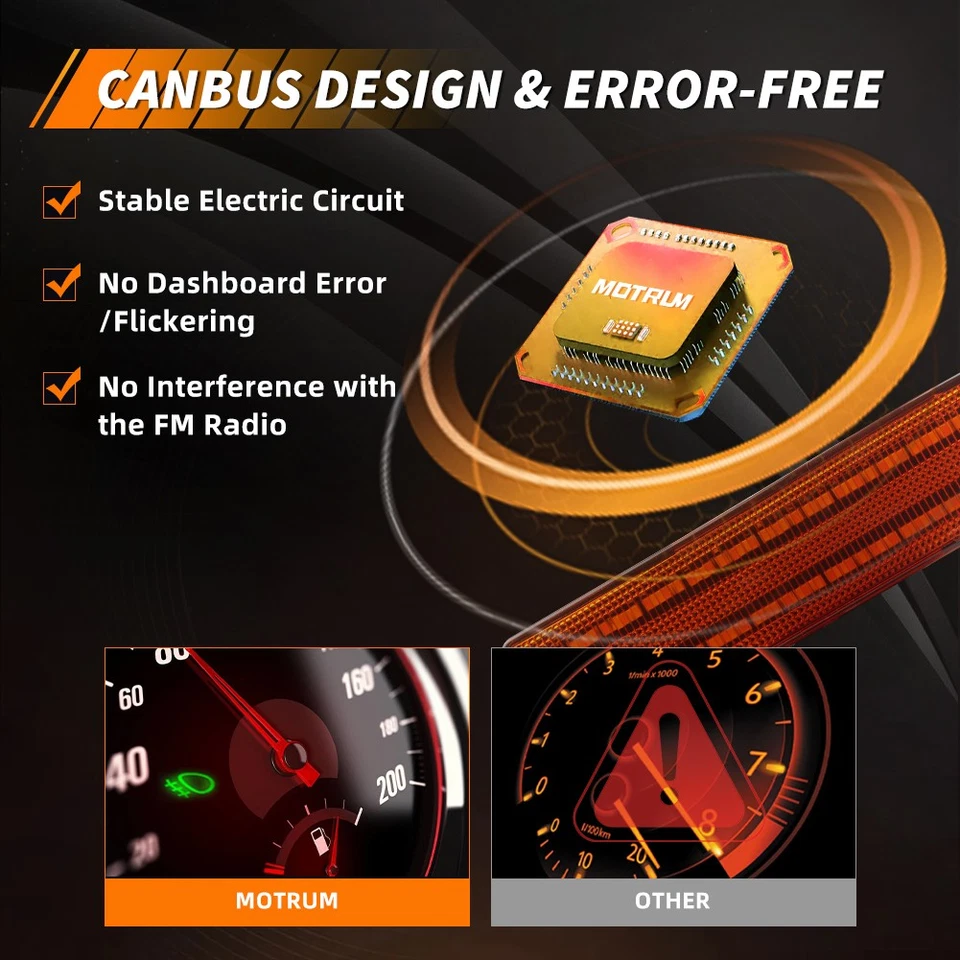 2X Luces de señalización LED ámbar dinámico para VW Golf Mk2 II A2 GTi Jetta 90-92 Foto 3 de 4