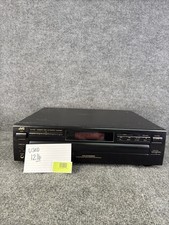 JVC XL-F106 5-Disc CD Changer HiFi Stereo No Remote Knick on Leg Tested