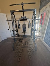 Marcy Smith Machine and full set of Olympic weights  (buyer to collect)