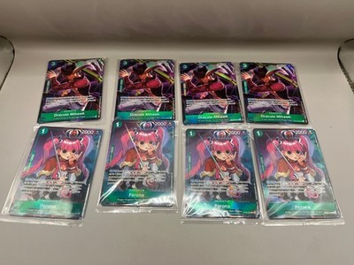 One Piece Illustration Box Vol 4 - Perona OP09-034 & Dracule Mihawk ST12-003 