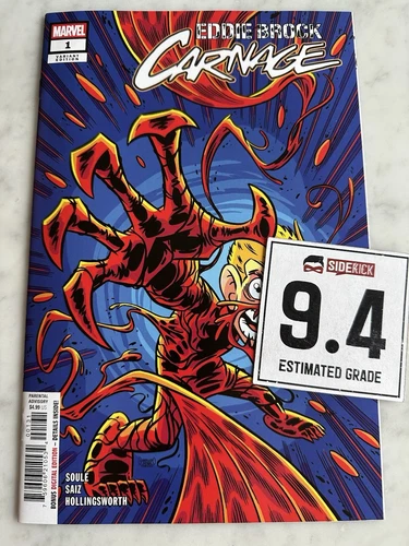 Eddie Brock: Carnage #1 Variant NM 9.4 -Buy 3 for FREE Ship! (Marvel, 2025) MF