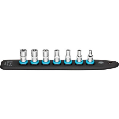 Hazet 850E-SR/7 SmartRail 1/4'' External TORX Socket Set, 7 Pieces