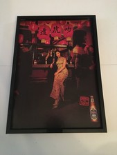 Tiger Beer-2005 A4 framed advert