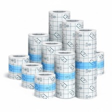 30 Rolls Tattoo Aftercare Bandage Lot - Transparent Film Dressing 6", 4", 2" 