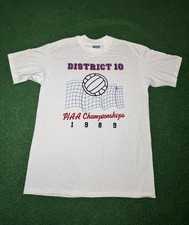 Volleyball Championship Vintage 80s Piaa Pennsylvania Ml 20.5x30 T Shirt
