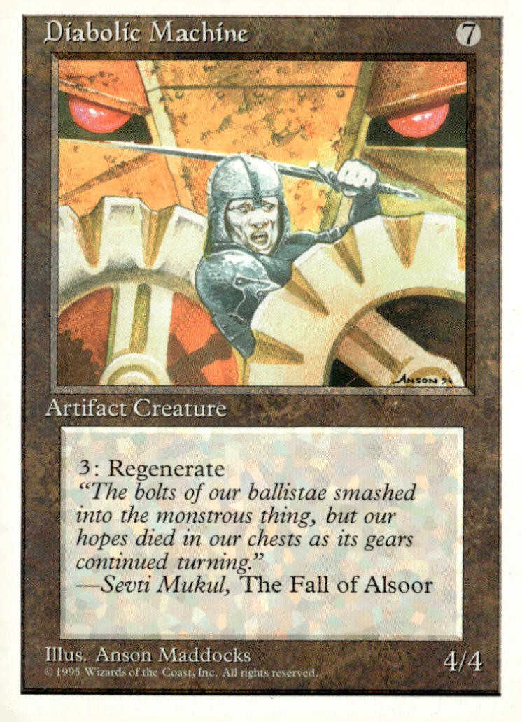 Fourth Edition Diabolic Machine