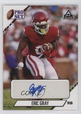 2021 Leaf Pro Set College Auto Eric Gray #PS-EG1 Auto 1cx3