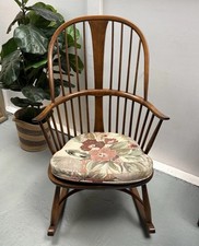 Vintage Retro Ercol Golden Dawn Chairmakers Rocking Chair Model 912