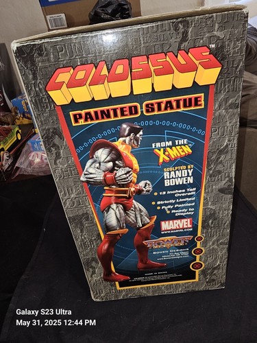 X-Men Marvel Classic Colossus Bowen Statue Limited Edition W/Box! - Picture 12 of 14